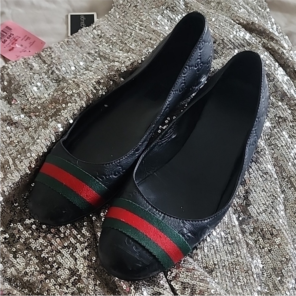 Guccissima flat ballet bumps